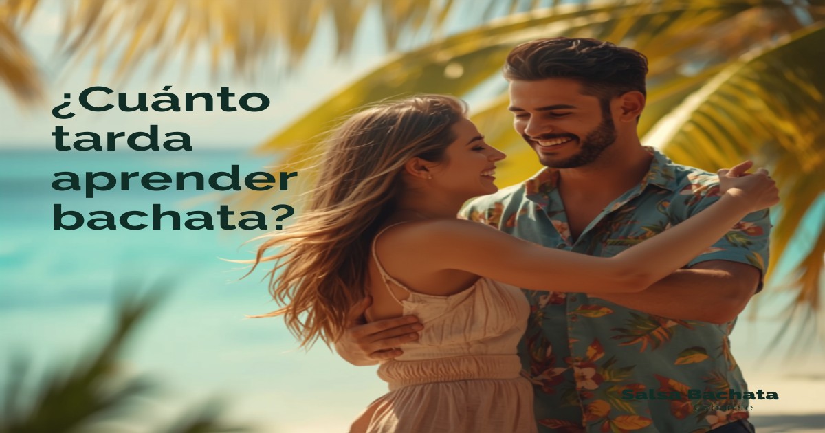 Estudiante aprendiendo bachata en una clase privada en Cabarete